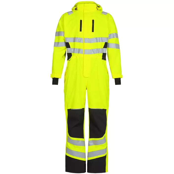 Engel Safety winter coverall, Hi-vis Yellow/Black, large image number 0