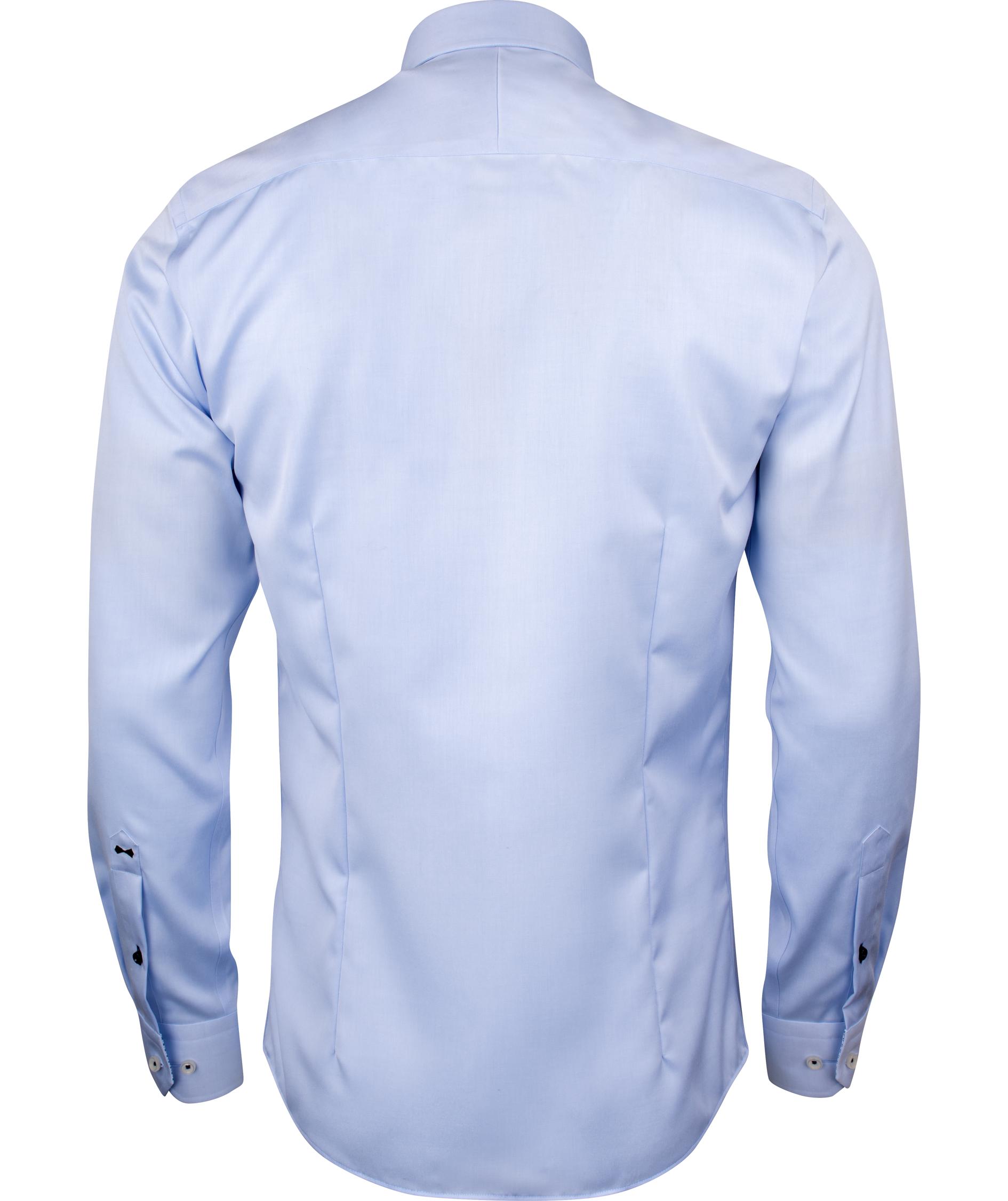 J. Harvest & Frost Twill Red Bow 122 regular fit shirt, Sky Blue