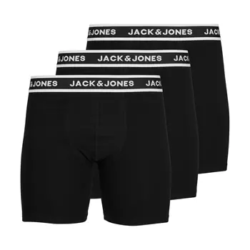 Jack & Jones JACSOLID 3-pak boxershorts, Black