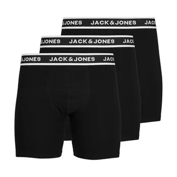 Jack & Jones JACSOLID 3-pak boxer shorts, Black