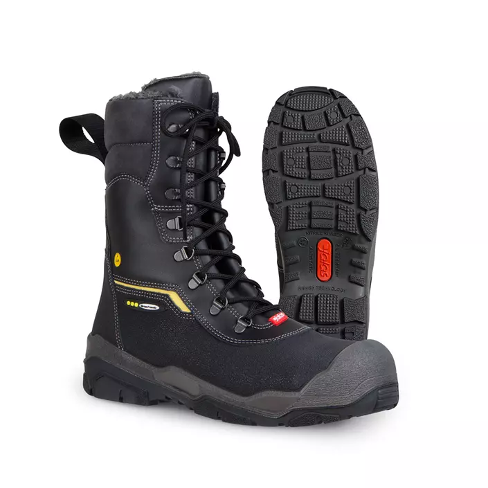 Jalas 1808 Icetrack winter safety boots S3, Black, large image number 0