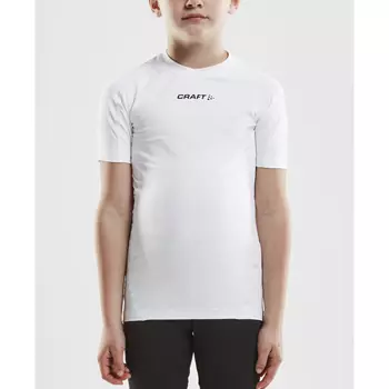 Craft Pro Control Kompressions-T-Shirt für Kinder, White