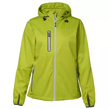 ID ightweight women's softshell jacket, Lime Green
