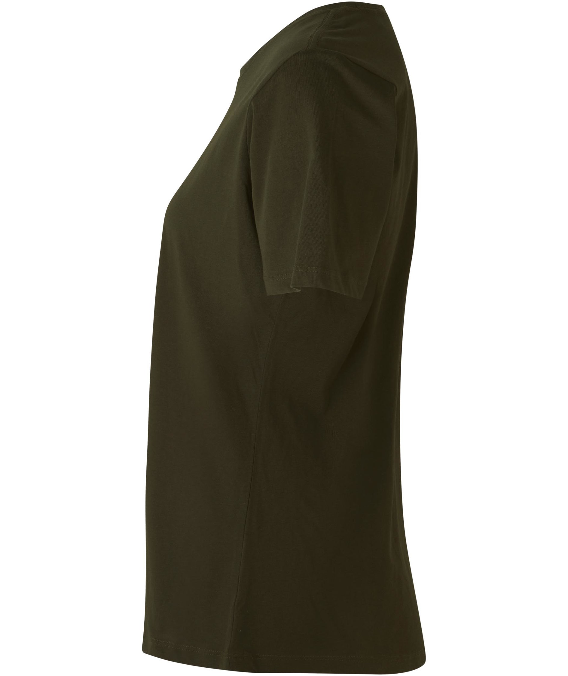 ID organic women's T-shirt, Olive Green, large image number 3
