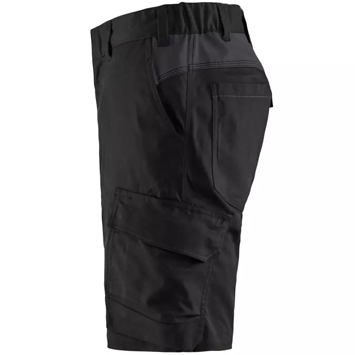 Blåkläder work shorts, Black/Dark Grey, large image number 2