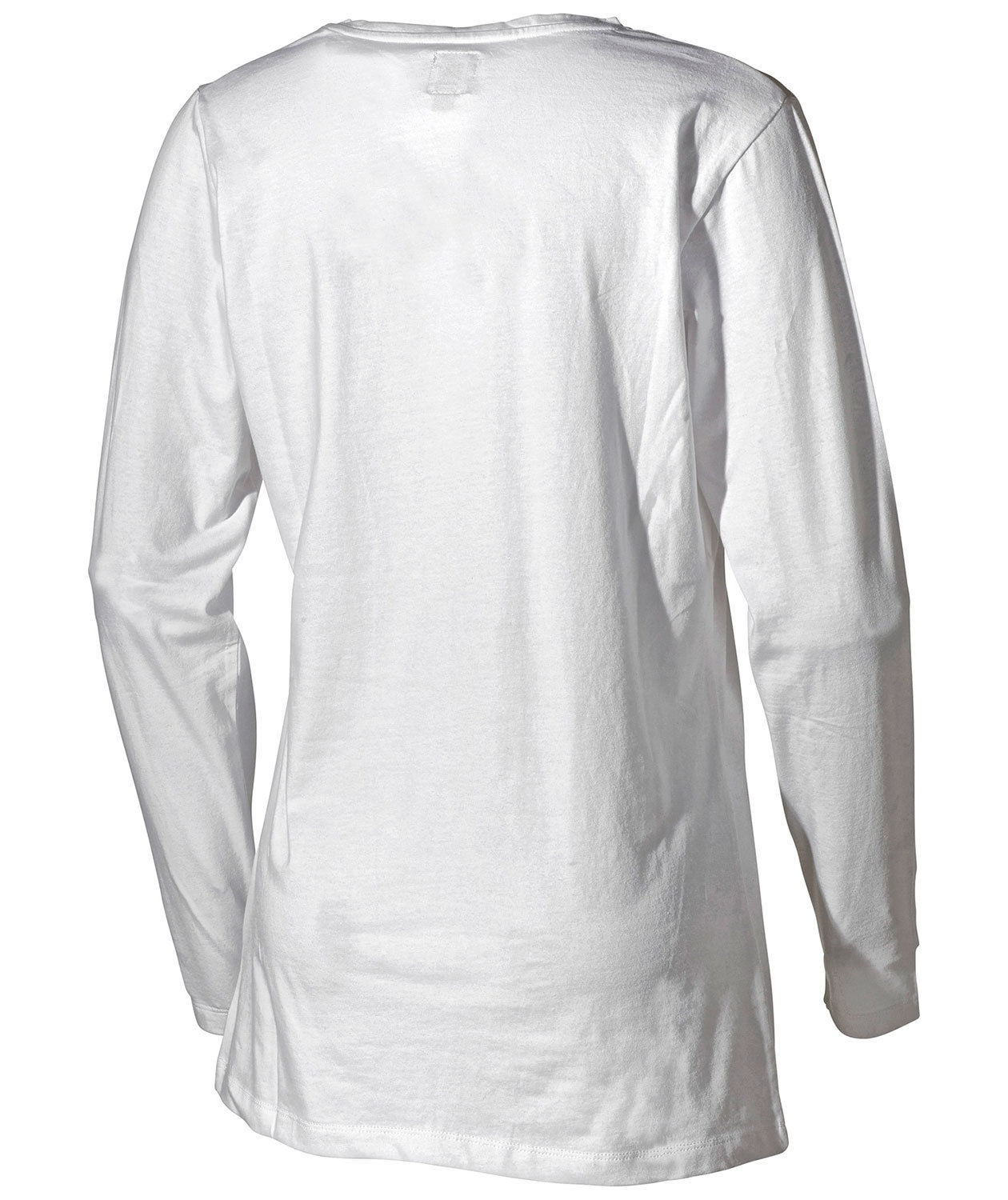 L.Brador l&aring;ng&auml;rmad T-shirt dam 6015B, Vit