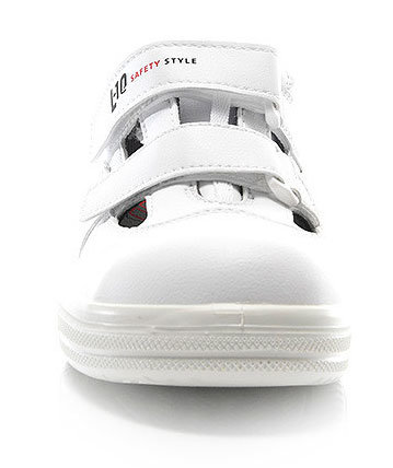 Elten Pure Easy Low skyddssandaler S1, Vit, large image number 2