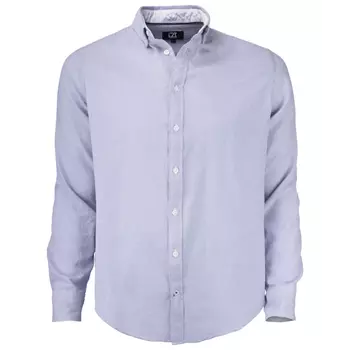Cutter & Buck Belfair Oxford Modern fit skjorte, Blå/Hvit Stripete