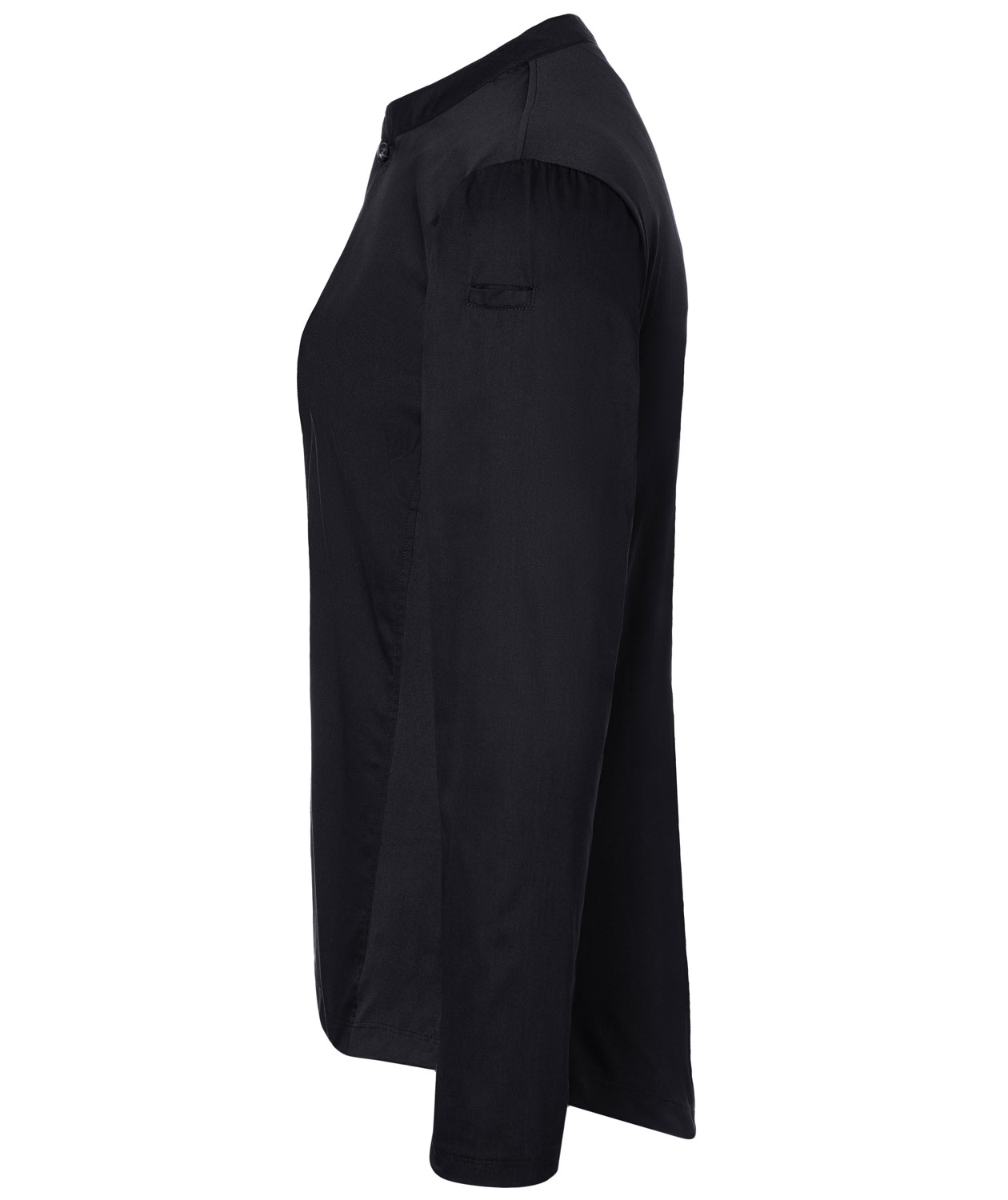 Karlowsky Performance women's long-sleeved Polo shirt, Black, large image number 3