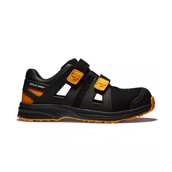 Solid Gear Dune safety sandals S1P, Black/Yellow
