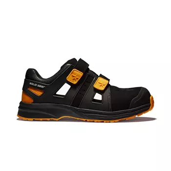 Solid Gear Dune safety sandals S1P, Black/Yellow
