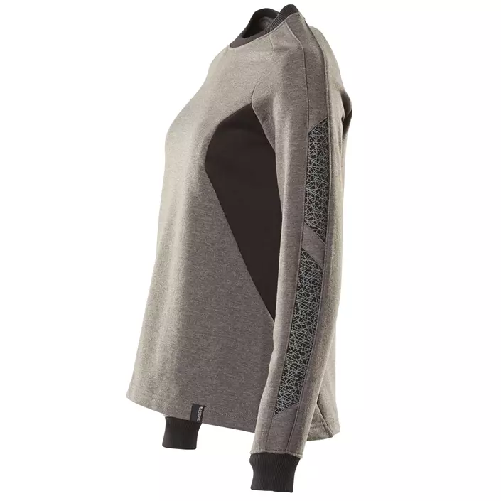 Mascot Accelerate Damen Sweatshirt, Dunkel Anthrazit/Schwarz, large image number 3