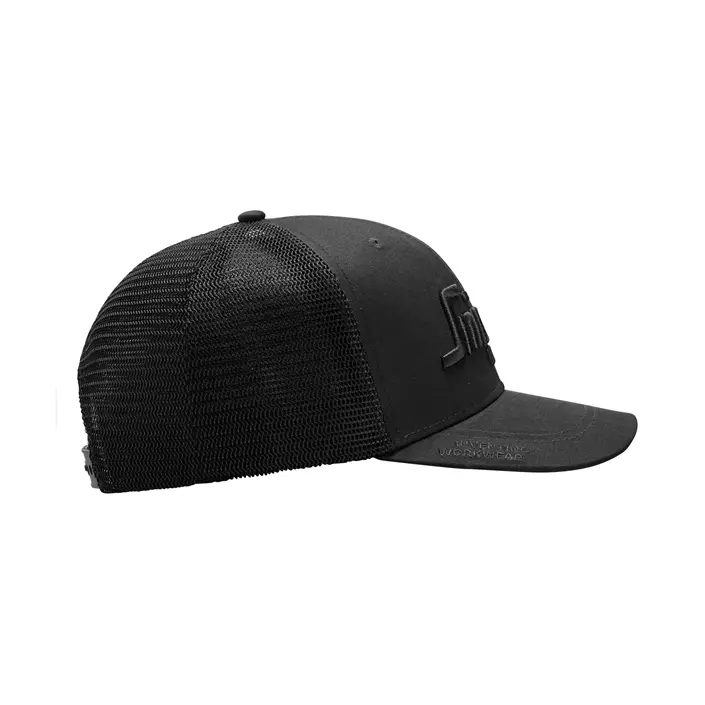 Snickers Trucker cap 9001, Black/Black, Black/Black, large image number 2