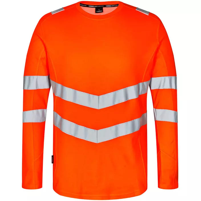 Engel Safety langærmet T-shirt, Hi-vis Orange, large image number 0