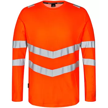 Engel Safety langermet T-skjorte, Hi-vis Orange