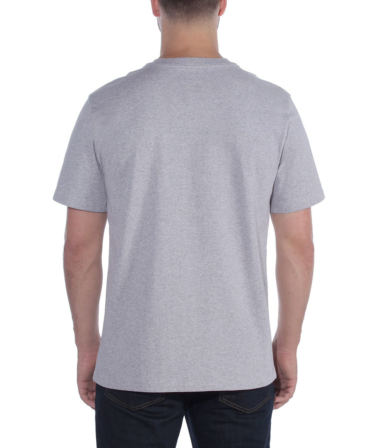Carhartt Workwear Solid T-shirt, Heather Grey, large image number 2