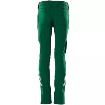 Mascot Accelerate work trousers for kids full stretch, Green
