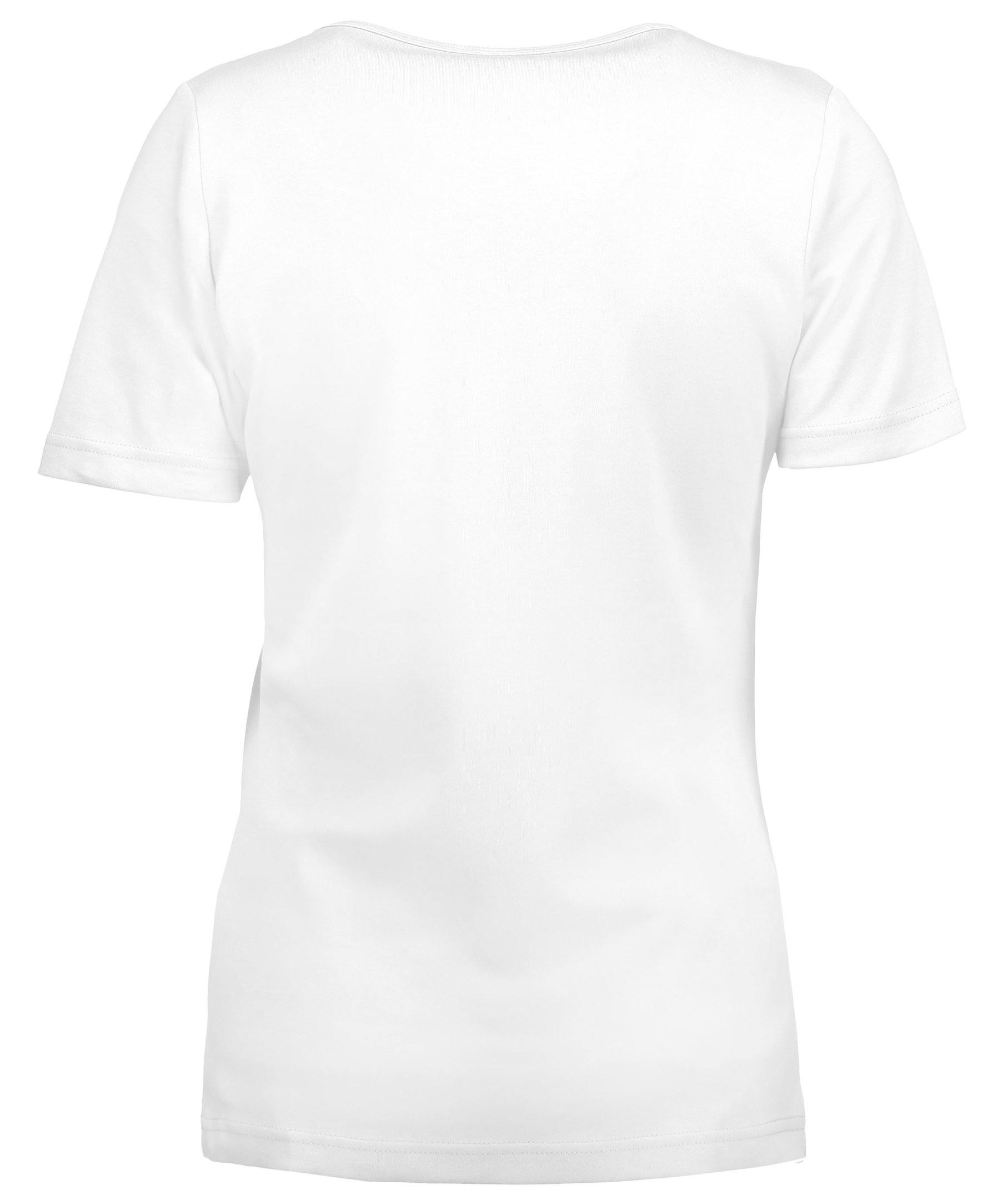 ID Interlock dame T-shirt, Hvid, large image number 2