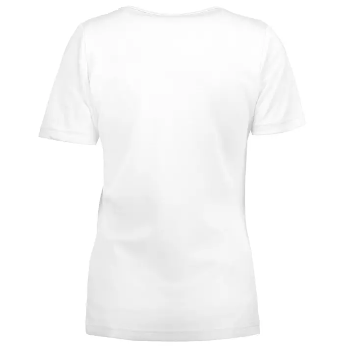 ID Interlock dame T-shirt, Hvid, large image number 2