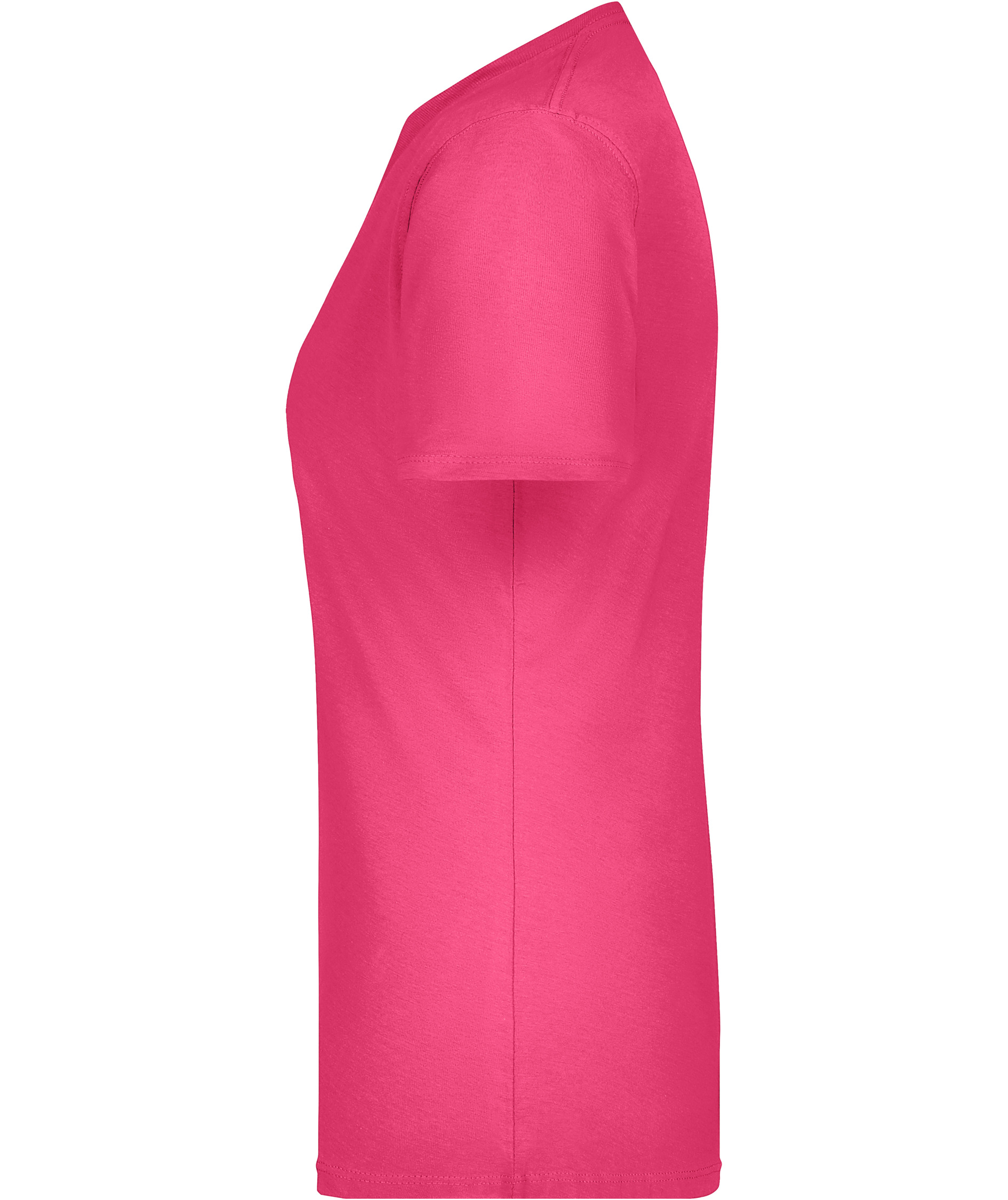 James & Nicholson Basic-T women's T-shirt, Rosa, large image number 3