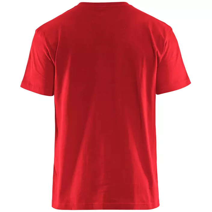 Blåkläder Unite T-shirt, Red/Black, large image number 2