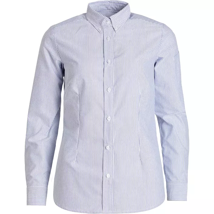 Kentaur skjorta dam, Oxford stripe blue, large image number 0