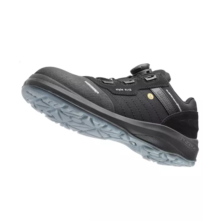 NOKNOK 4110 safety shoes S1P, Black, large image number 2