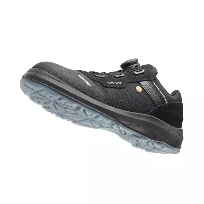 NOKNOK 4110 safety shoes S1P, Black, large image number 2