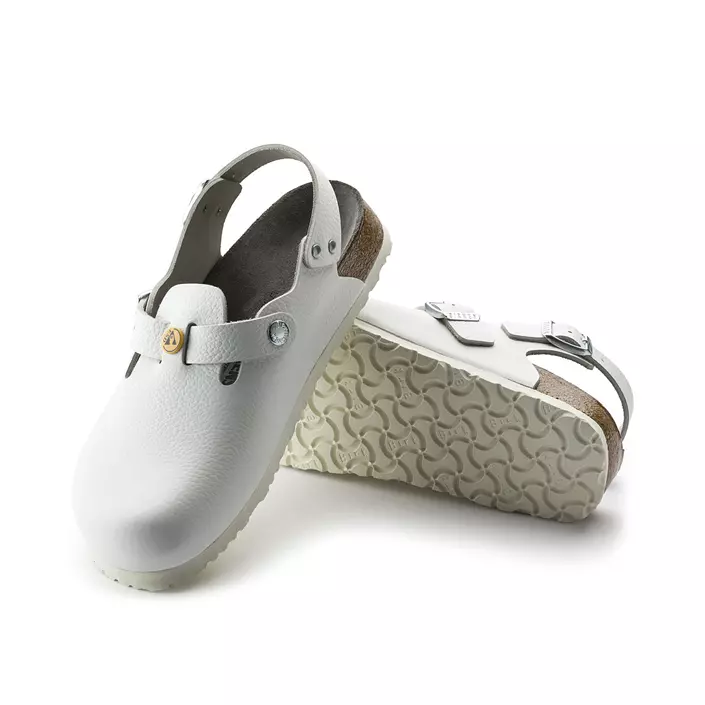 Birkenstock Tokio Narrow fit dame sandaler, Hvit, large image number 2
