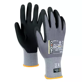 OX-ON Flexible Advanced 1900 work gloves, Grey/Black