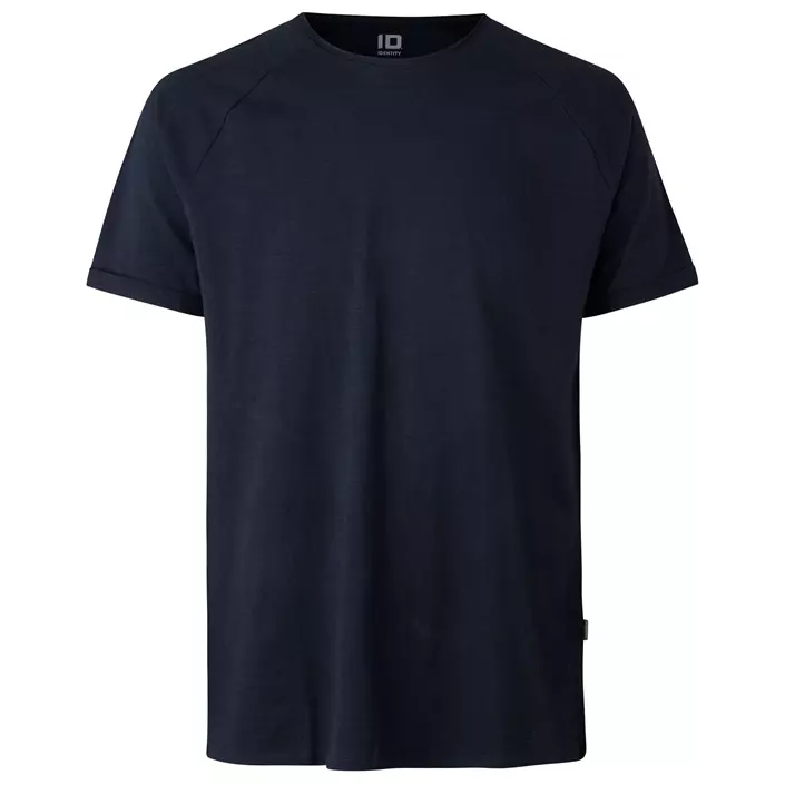 ID Core slub T-shirt, Navy, large image number 0