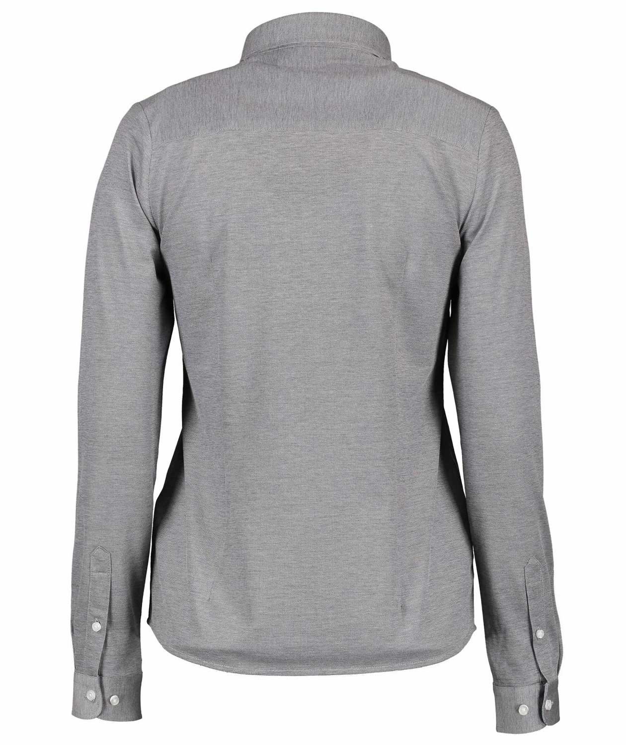 Seven Seas Modern fit Damen Jerseyhemd, Grau, large image number 1