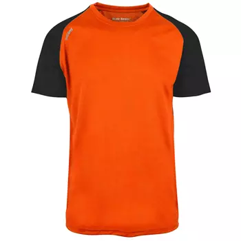 Blue Rebel Dragon Kontrast  T-shirt, Safety orange
