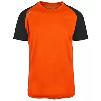 Blue Rebel Dragon Kontrast  T-shirt, Safety orange
