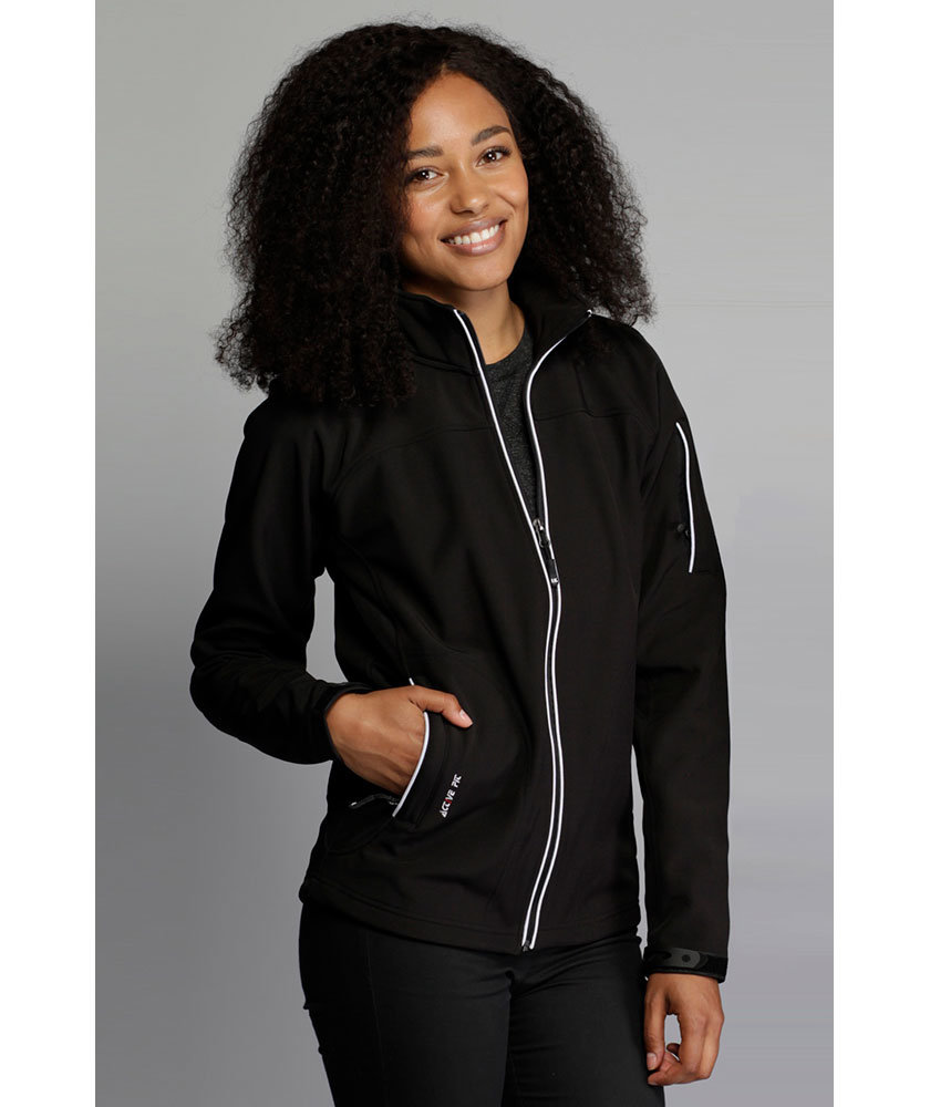 Pitch Stone softshell jacket, Black, large image number 6