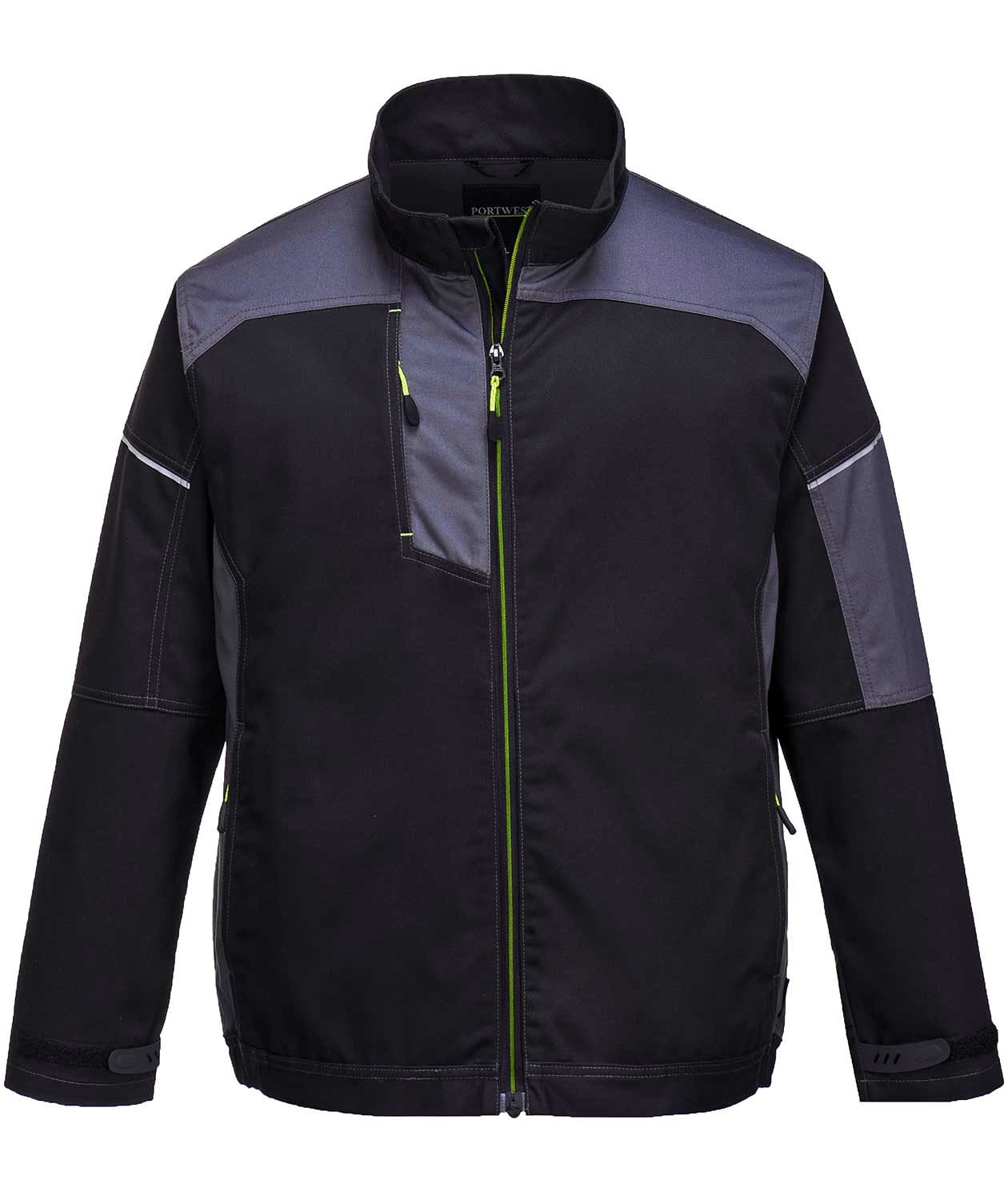 Portwest PW3 work jacket, Black/Grey, large image number 0