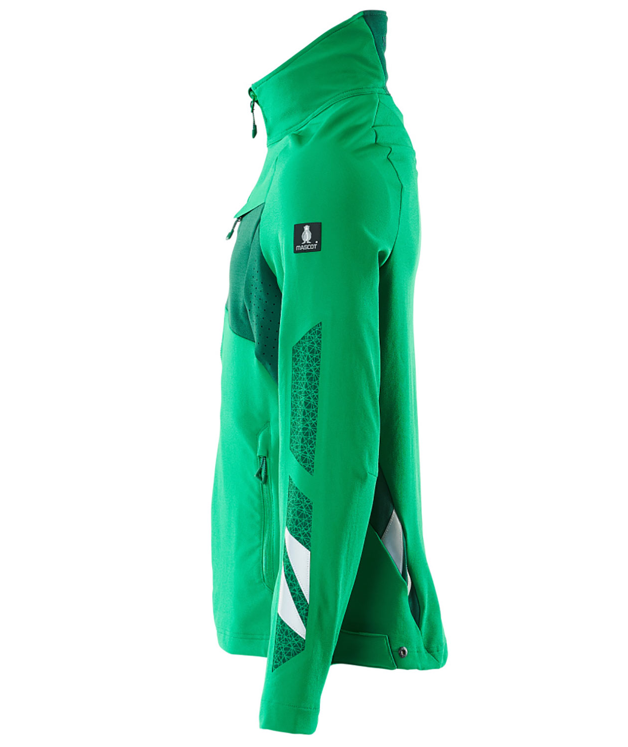 Mascot Accelerate jakke full stretch, Gr&aelig;sgr&oslash;n/gr&oslash;n, large image number 3