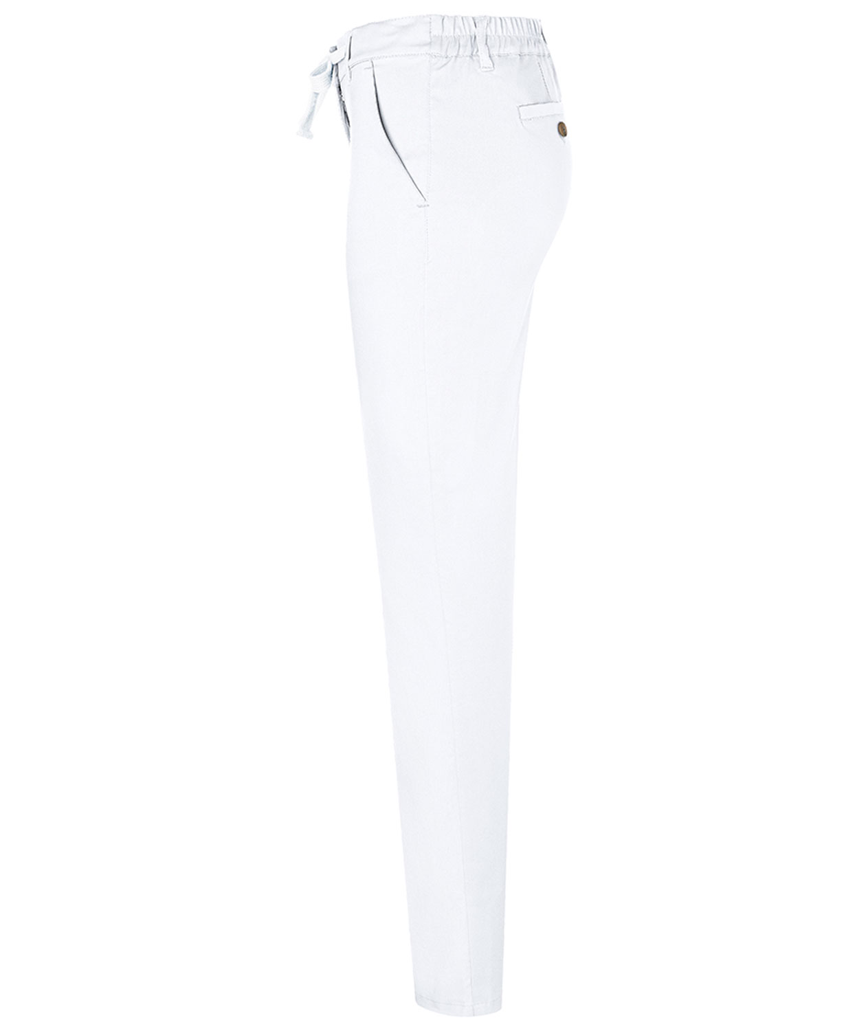 Karlowsky women's chino trousers with stretch, White, large image number 3