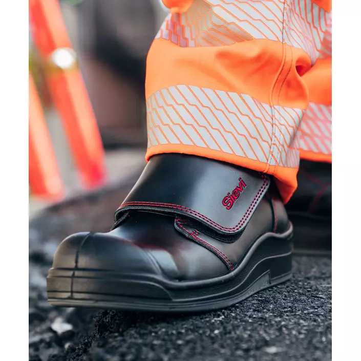 Sievi Asphalt Roller XL+ safety boots S2P, Black, large image number 1