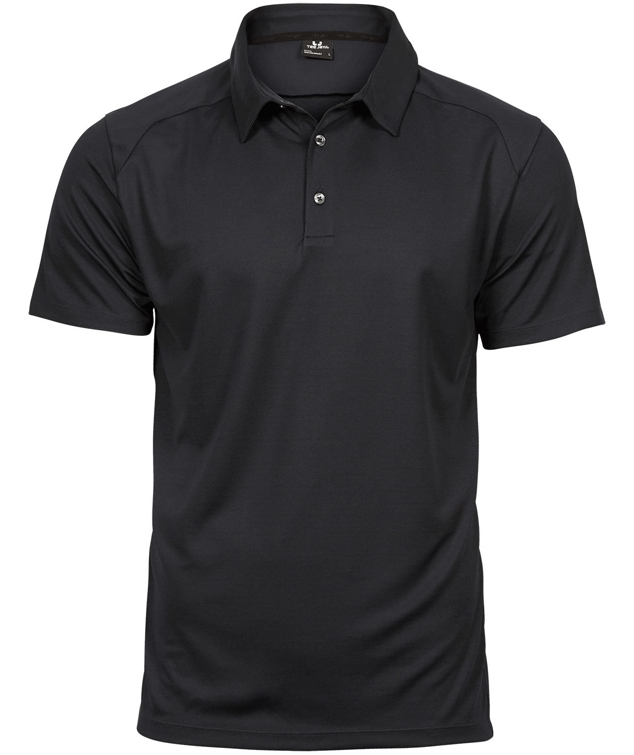 Tee Jays Luxury Sport polo T-shirt, Black, Black, swatch