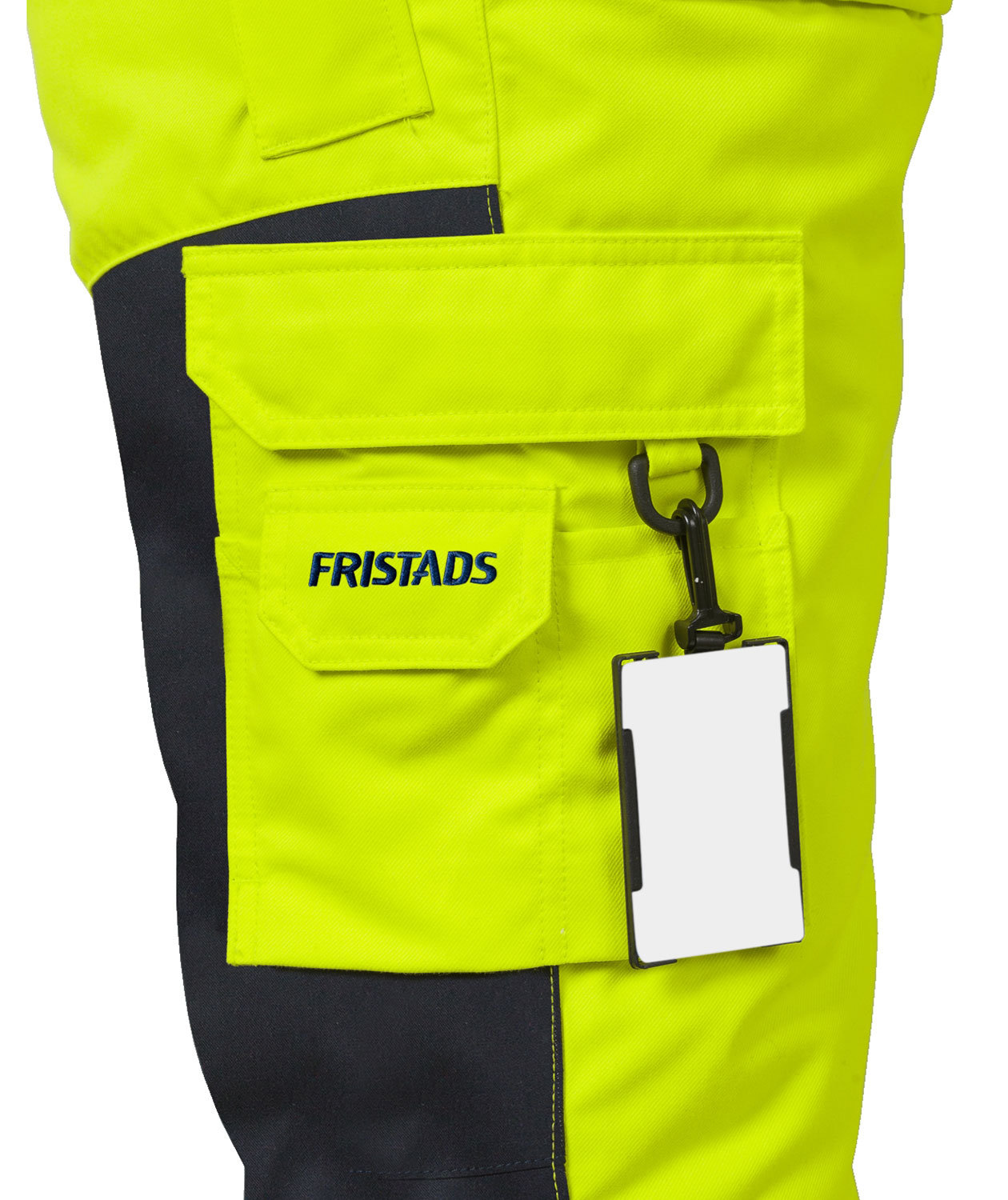 Fristads Flamestat winter trousers 2085, Hi-vis Yellow/Marine, large image number 2