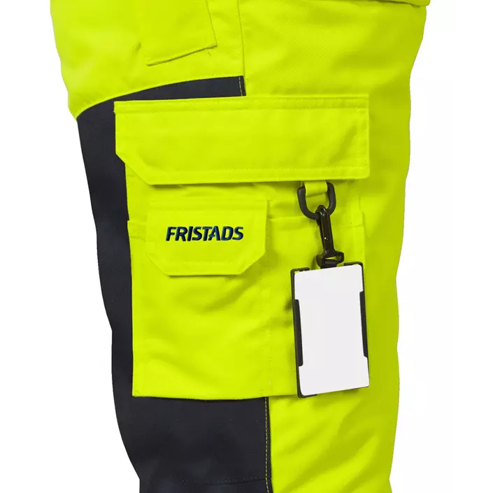 Fristads Flamestat winter trousers 2085, Hi-vis Yellow/Marine, large image number 2