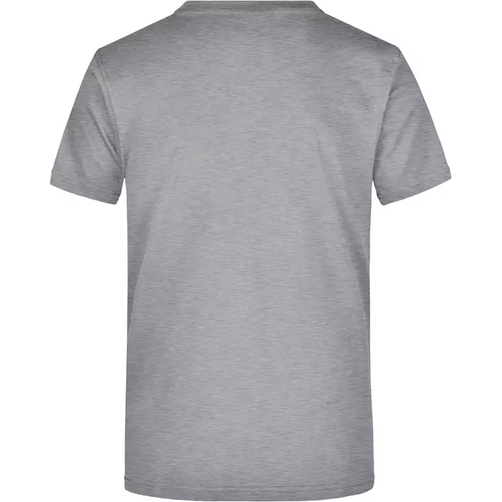James & Nicholson T-skjorte Round-T Heavy, Grey-Heather, large image number 1