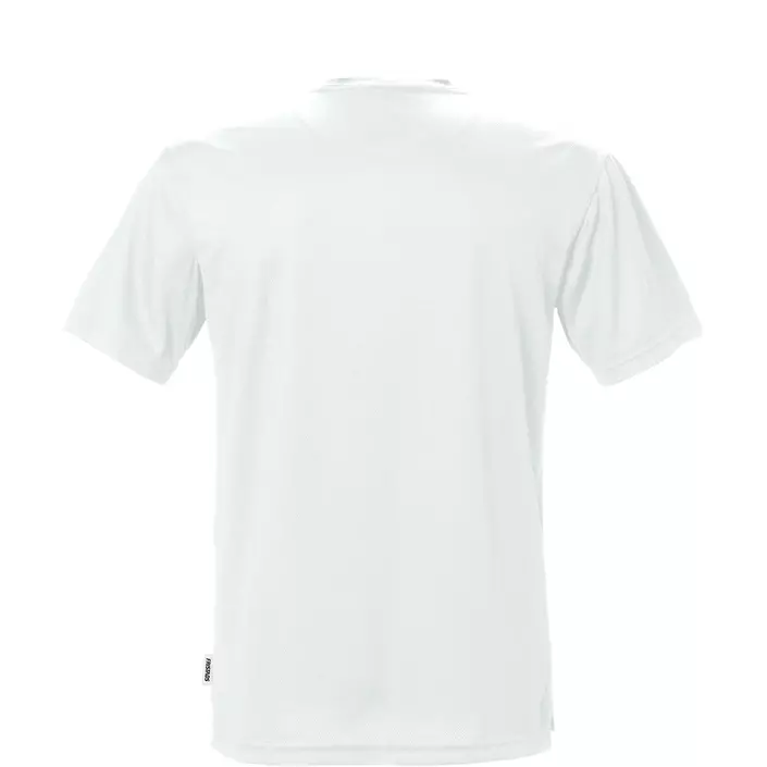 Fristads T-shirt with Coolmax 918, White, large image number 1