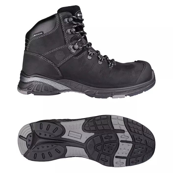 Toe Guard Nitro safety boots S3, Black, large image number 0