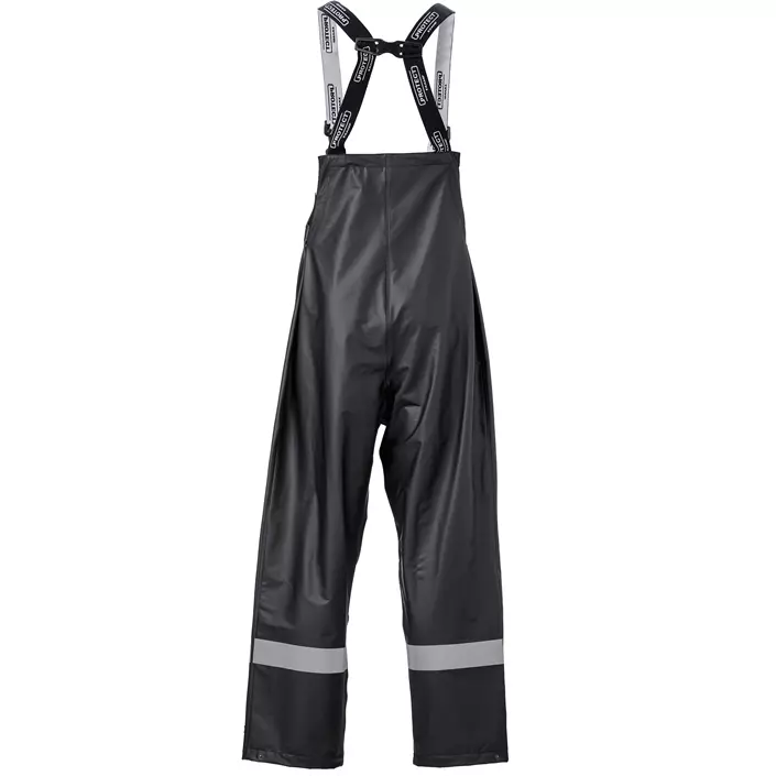 Kramp Protect regnhängselbyxa, Svart, large image number 1