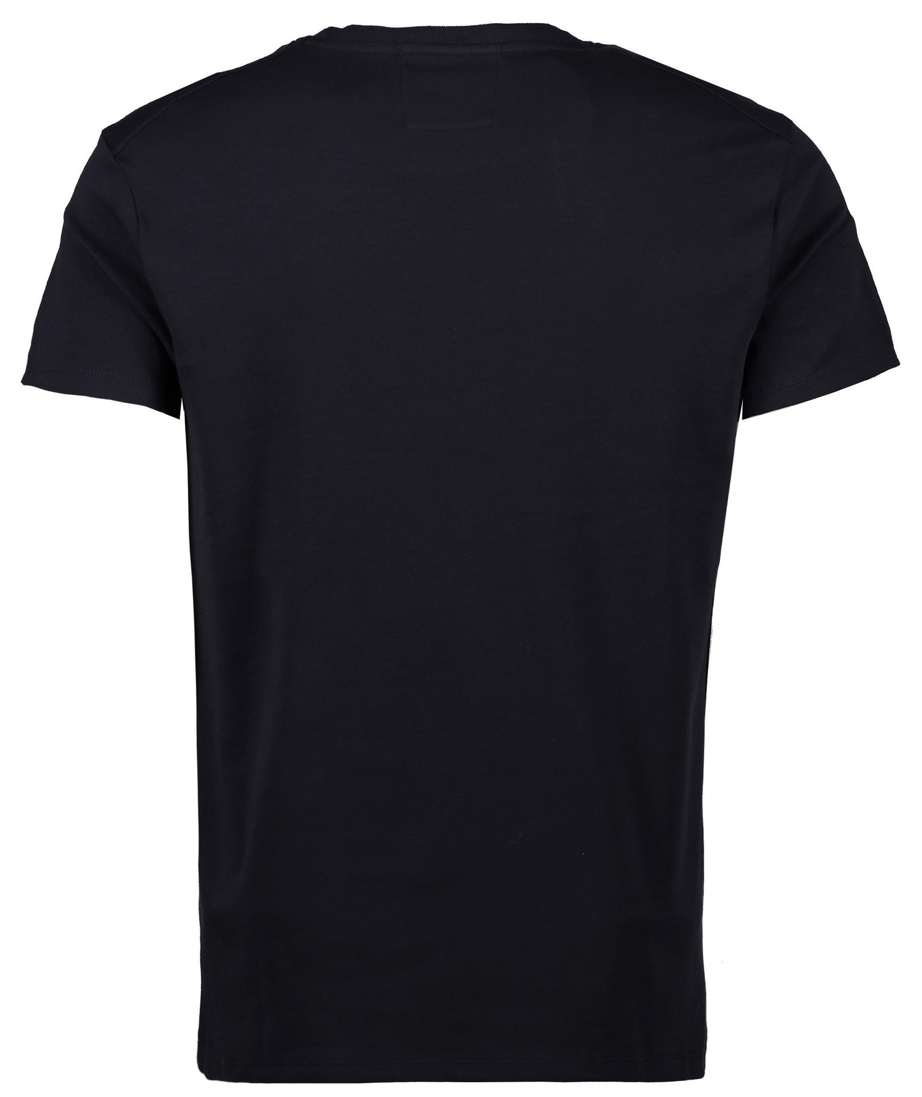 Seven Seas T-shirt med rund hals, Black