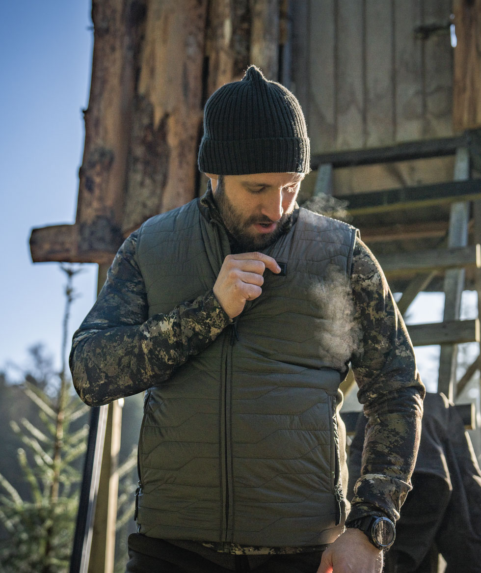 Seeland Celsius Heat Liner vest, Grape leaf