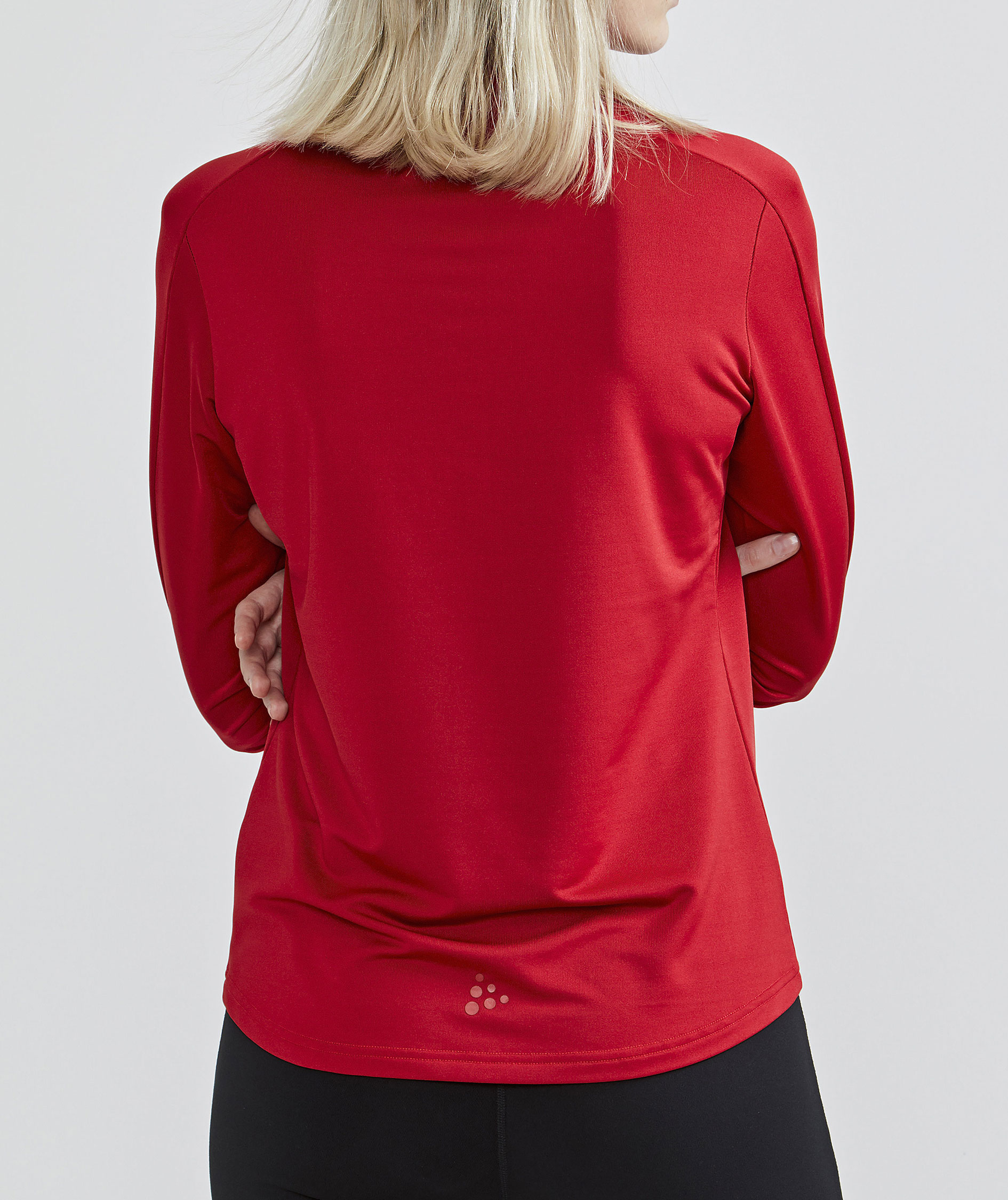 Craft Core Gain half zip midlayer dam, Bright red, large image number 2