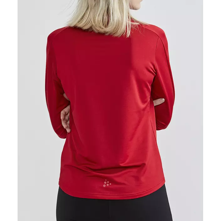 Craft Core Gain women's half zip midlayer, Bright red, large image number 2